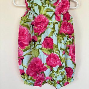 The Childrens Place Flower Romper